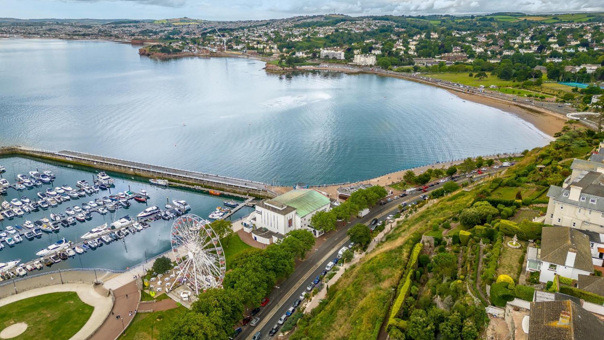 Apartamento Harbour Breeze - Contemporary Waterside Bolthole On Torquay'S Iconic Marina Exterior foto